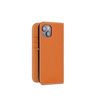 BONAVENTURA 手帳型 iPhone15Proケース ネイビーオレンジ Amazon.co.jp: 【ボナベンチュラ】 ダイアリーケース (iPhone15